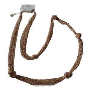 Erica Lyons 38” rope necklace. NWT